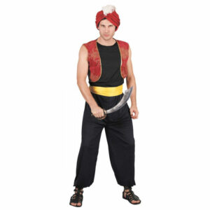 Costume Adulte Rouge Prince Voleur Deguisement De Personnage Royal Pour Fete