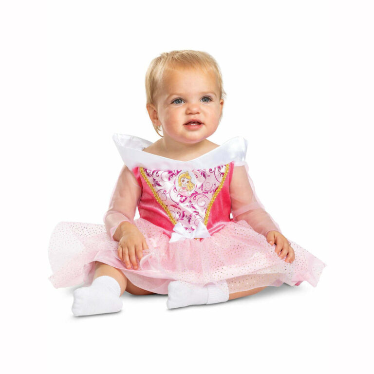 Costume Bebe Princesse Aurore Deguisement La Belle Au Bois Dormant 1
