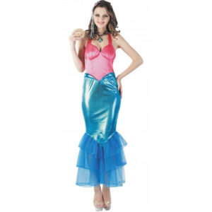 Costume De Sirene Rose Femme Adulte Et Enfant Ideal Pour Fete Et Carnaval