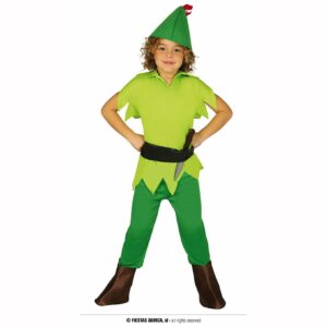 Costume Enfant Aventure Deguisement Vert Inspire Des Heros De Contes 1