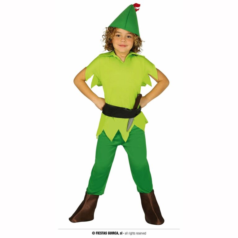 Costume Enfant Aventure Deguisement Vert Inspire Des Heros De Contes 1