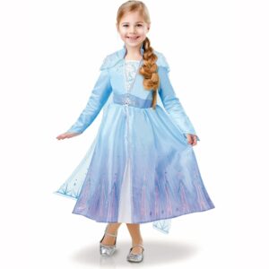 Costume Enfant Reine Des Neiges Luxe Deguisement Princesse Glacee Premium 2