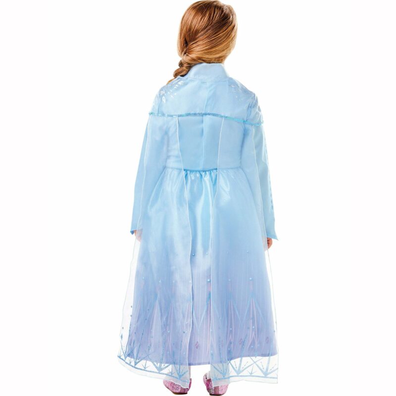 Costume Enfant Reine Des Neiges Luxe Deguisement Princesse Glacee Premium