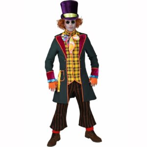 Costume Homme Adulte Inspire Du Chapelier Fou Dalice Au Pays Des Merveilles