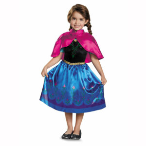 Costume Luxe Enfant Reine Des Neiges Inspire Danna Disney Qualite Premium 1