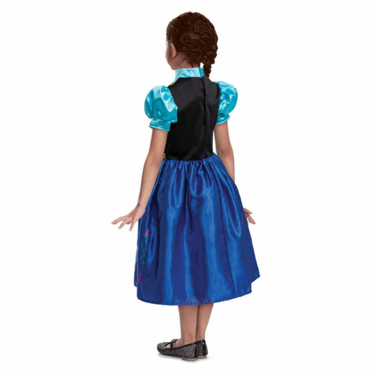 Costume Luxe Enfant Reine Des Neiges Inspire Danna Disney Qualite Premium