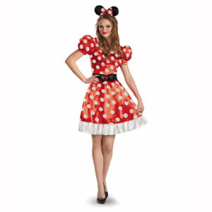 Costume Minnie Mouse Adulte Luxe Disney Deguisement Femme Carnaval 1