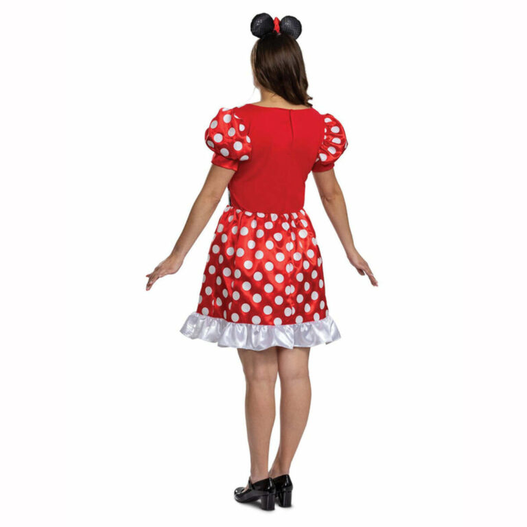 Costume Minnie Mouse Adulte Luxe Disney Deguisement Femme Carnaval