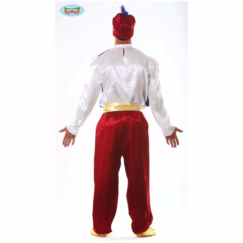 Costume Prince Oriental Homme Deguisement Adulte Style Aladdin Luxe 1