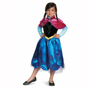 Costume Princesse Reine Des Neiges Enfant Deluxe Haute Qualite Fete Deguisement 1