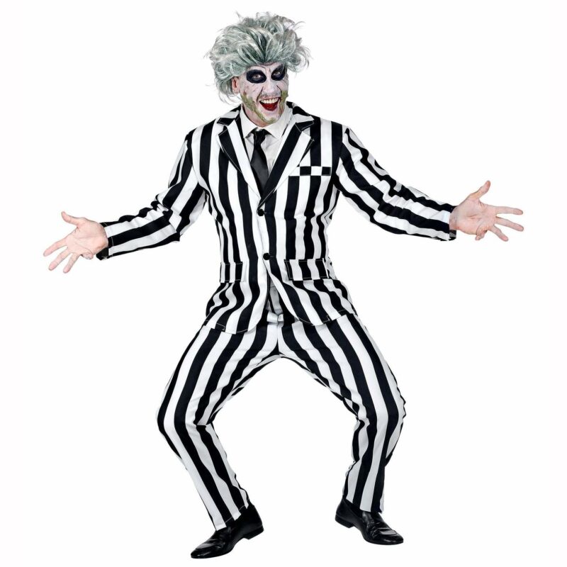 Deguisement Adulte Esprit Sordide Style Beetlejuice Pour Halloween Et Soirees Thematiques 3