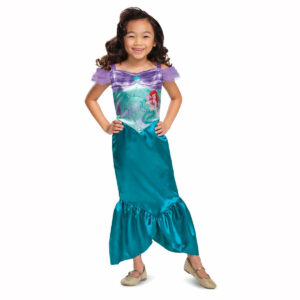 Deguisement De Petite Sirene Enfant Classique Ideal Pour Fetes Et Anniversaires 1