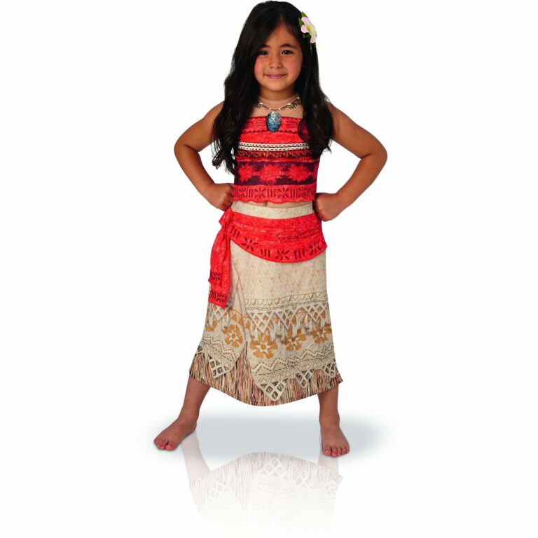 Deguisement Enfant Princesse Ocean Pacifique Inspire Par Vaiana Tenue De Luxe Scaled