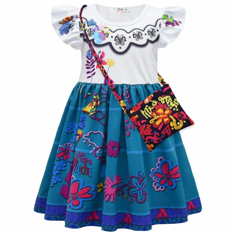 Deguisement Fille Inspire Dencanto Avec Sac A Main Costume Mirabel 1