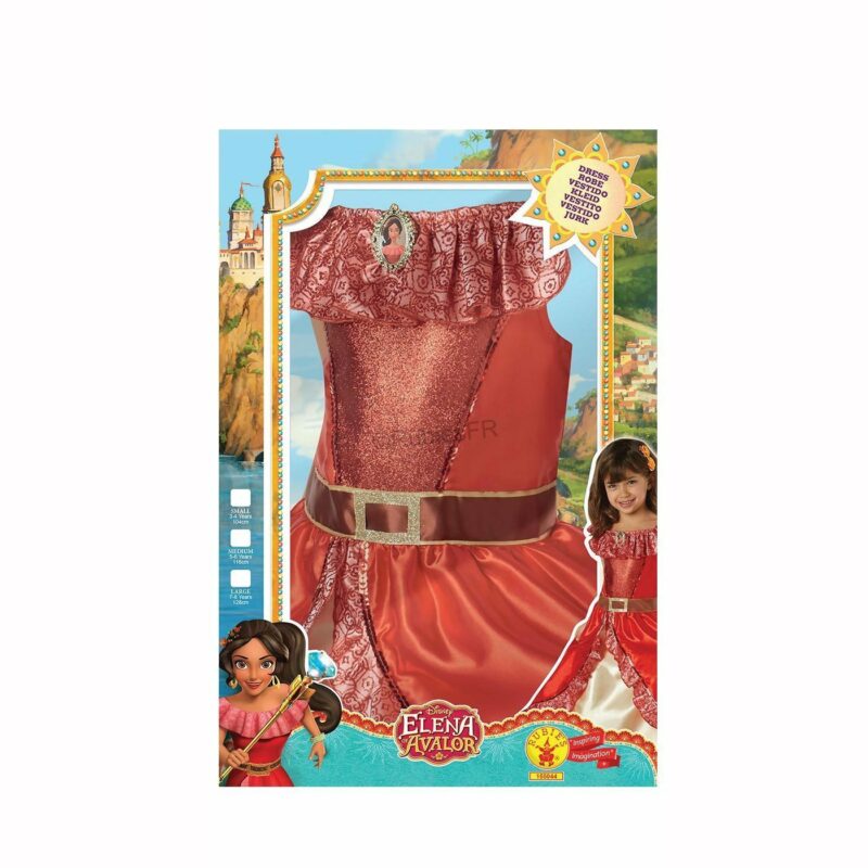 Deguisement Princesse Elena Davalor Luxe Enfant Costume Et Accessoires