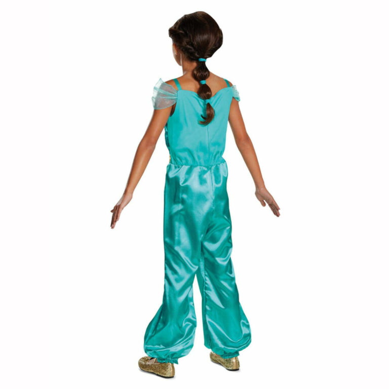 Deguisement Princesse Jasmine Disney Enfant Costume Aladdin De Carnaval