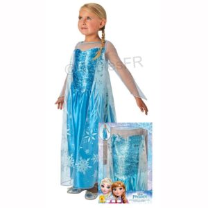 Deguisement Princesse Reine Des Neiges Enfant Panoplie Complete Pour Fetes Et Carnaval 1