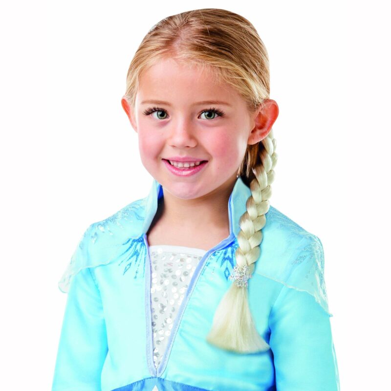 Deguisement Reine Des Neiges 2 Enfant Robe Tressee De Princesse 1
